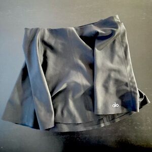 ALO YOGA Black Skirt Skort